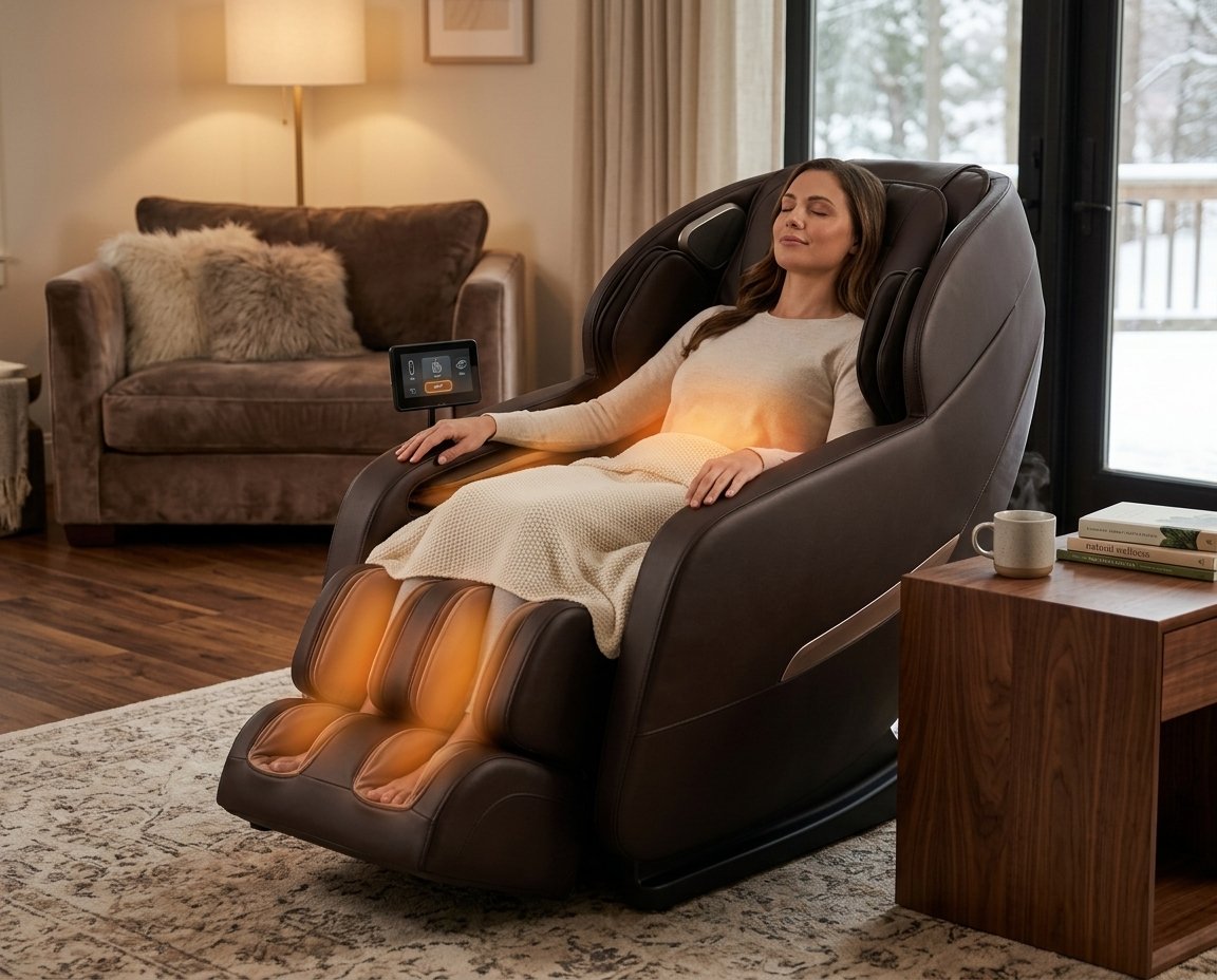 Heated massage chair for sale with full body relaxation features